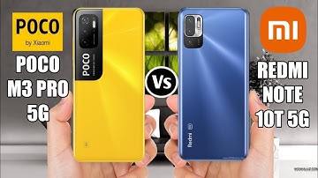 Poco M3 Pro 5G Vs Redmi Note 10T 5G