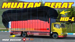 UPDATE !! - Mod Bussid Truck Canter HDL super heavy cargo and latest style 2021 (3D livery) screenshot 3