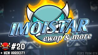 MY BEST ONE | [144hz] "IMOISTAR" 100% [INSANE DEMON] by Ewop & more | Geometry Dash