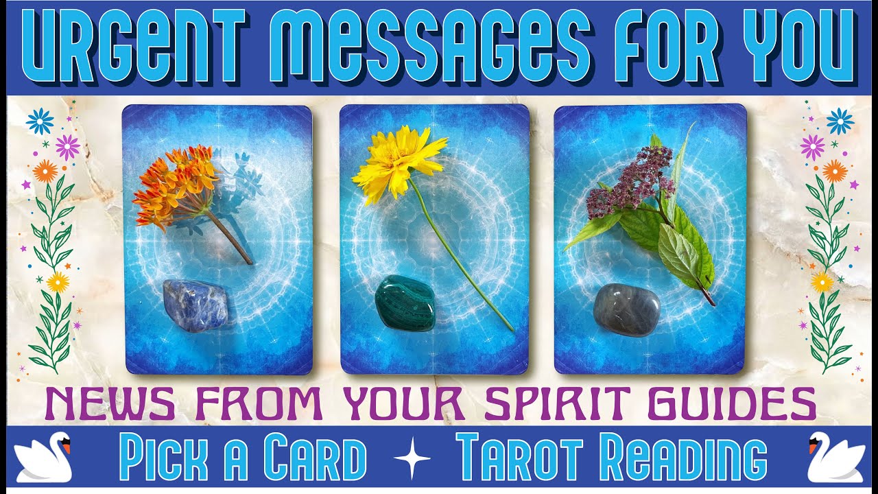 URGENT SPIRIT GUIDES MESSAGES 🌻 PICK A CARD 🌻 WHAT YOU NEED KNOW #pickacard#tarot #tarotreading