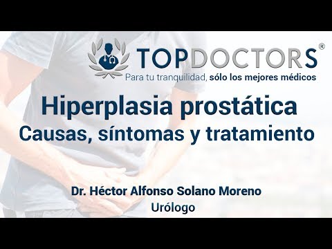 Vídeo: Hiperplasia Prostática: Síntomas, Tratamiento