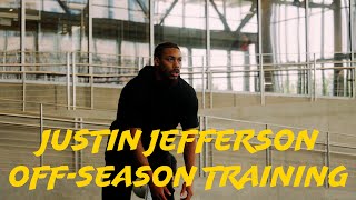 NFL WR Justin Jefferson OffSeason Training With Jerry Sullivan