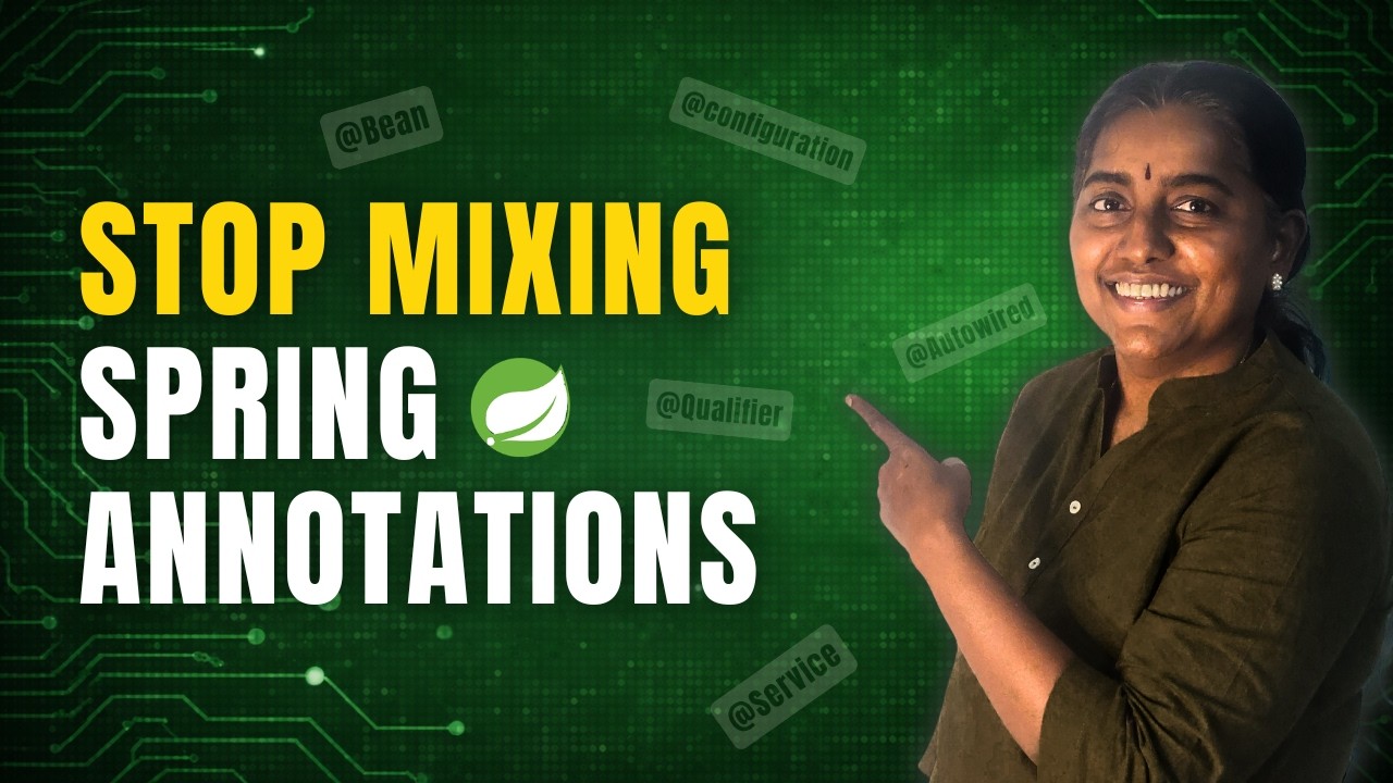 👉 “You’re Probably Using These Spring Annotations Wrong 😬” - YouTube