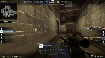 ESEA.net COTW: 4v1 clutch for the tie!!!!!
