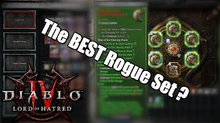 Blurring Blade Set for the Rogue is AWESOME - Enhance Cutthroat Skills in Diablo 4 Lord of Hatred