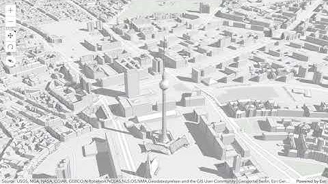 Rotating 3D Buildings Berlin using the ArcGIS API for JavaScript