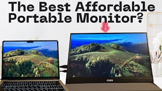 Best Affordable Portable Monitor (MNN 15.6” Review) + Best Settings With Macbook