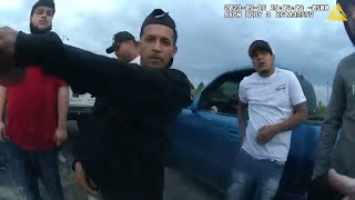 Unlawful Gathering Leads to Battery on a Police Officer