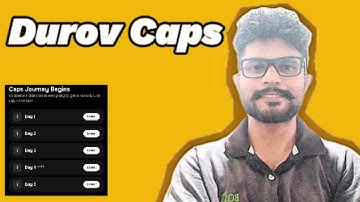 How to complete Durov Caps Airdrop  Day 5 Task | Durov Caps Sinhala
