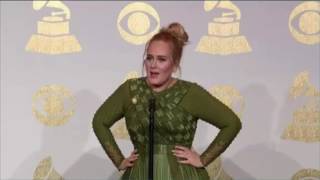 Beyonce shines, Adele flubs at Grammys
