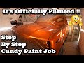 How to do a candy paint job on a car or truck  step by step  kandy orange tangerine 83 ford bronco