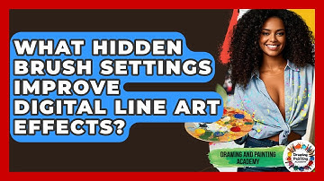 What Hidden Brush Settings Improve Digital Line Art Effects? - Drawing and Painting Academy