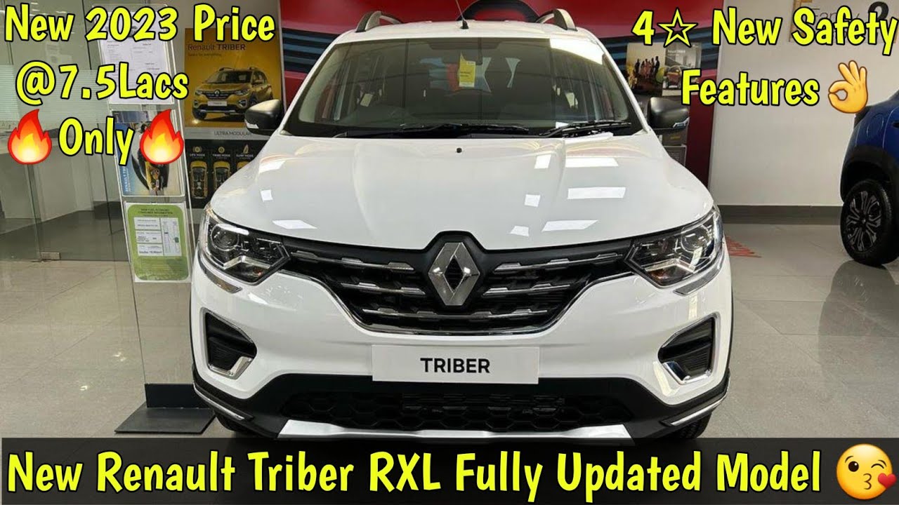 Fully Update2023 Newly Renault Triber RXL Model & Accessories|New ...