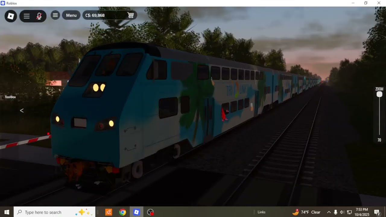 Found A Dev Testing The Rotem Cabcar In RSU(Rail Sim Universe)