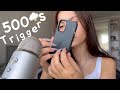 Asmr 500 triggers in 50 minutes asmr sleep  asmr asmrsleep asmrtriggers