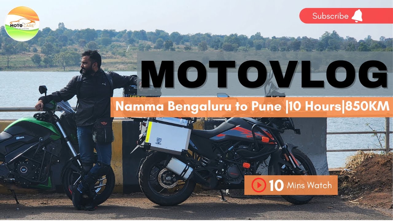 Bangalore To Pune in 10 Mins KTM 390 ADV Solo Bike Ride 10 Hours