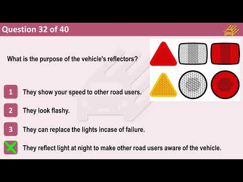 Driver Theory Test Ireland Dtt - Theory Questions For The Driving Test 1