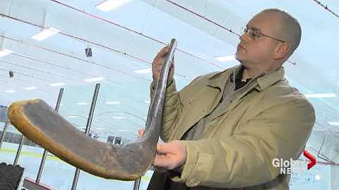 World's oldest hockey stick up for auction