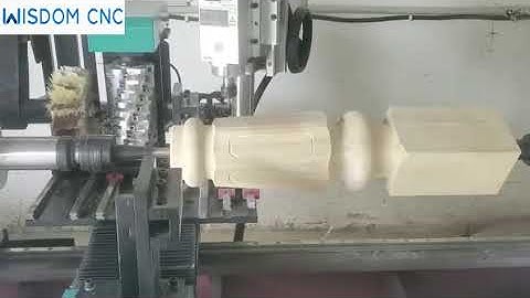 4 Tools  Changer L1530 4A ATC Auto Changing CNC Wood Lathe Mutifunction Wood Lathe Turning Lathe