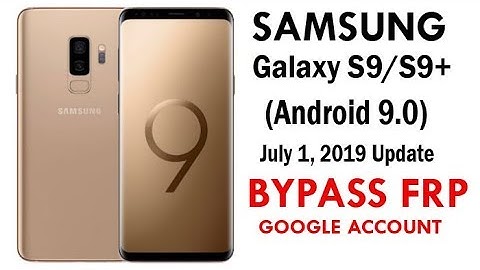 Galaxy S9/S9+ Android 9 Frp/Google Lock bypass without PC | No Sim Pin | No Talkback New method