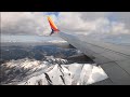 {4K} [FULL FLIGHT] Phoenix (PHX) - Salt Lake City (SLC) — Southwest — Boeing 737-7BD — N7739A