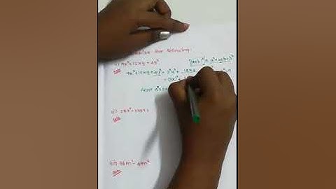 factorization using identities examples (part 1)