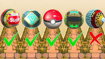 New Crazy Race Temple Rolling Balls VS Going Balls 🔥 SpeedRun Gameplay | Android & Ios Games 