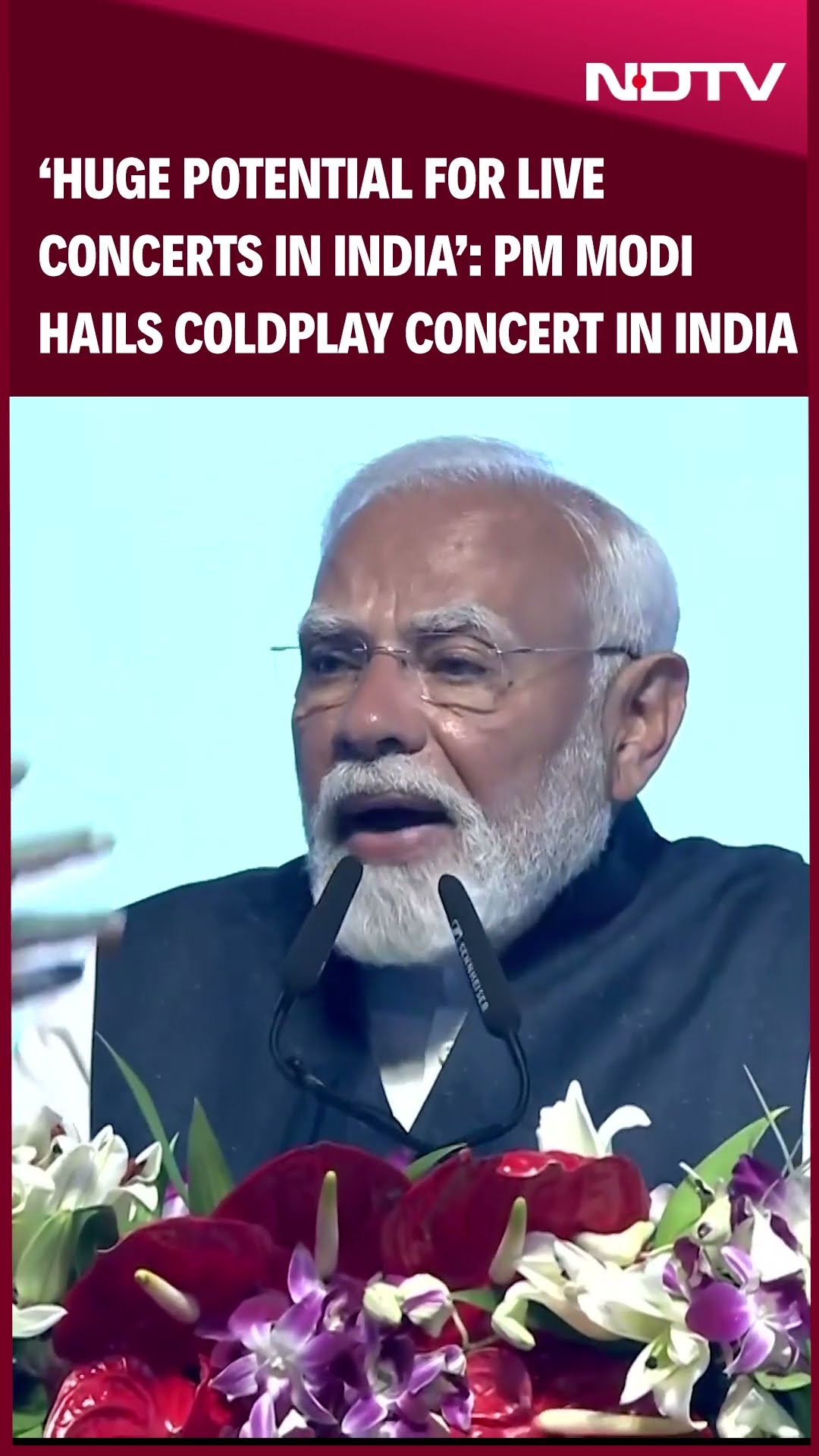 PM Modi Hails Coldplay Concerts, Highlights India’s Potential For Live Events