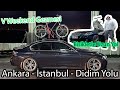 Aynı Gün Ankara-İstanbul-Didim | V Weekend Gezmesi | Efsane BMW&#39;ler | Bisiklet Taşıyıcılı Uzun Yol