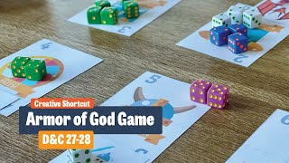 Object Lesson on the Armor of God | Armor of God Game | D&C 27-28