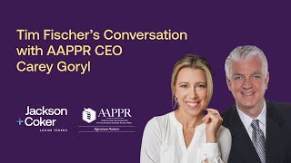 Tim Fischer’s Conversation with AAPPR CEO Carey Goryl
