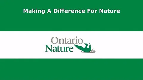 Making A Difference For Nature: Year in review fro...