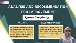 BQS567_MAINTENANCE MANAGEMENT SYSTEM ASSIGNMENT 1_GROUP 1