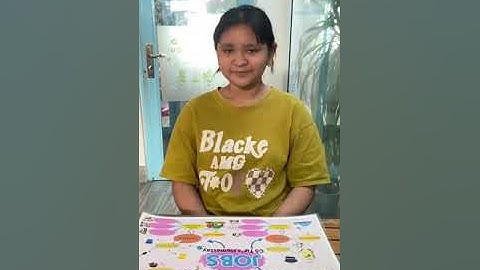 Tiếng Anh Giao Tiếp Thiếu Nhi Tại Phan Thiết: Lisa practices talking about Jobs