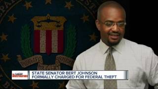 Play video: State Sen. Bert Johnson charged for federal theft