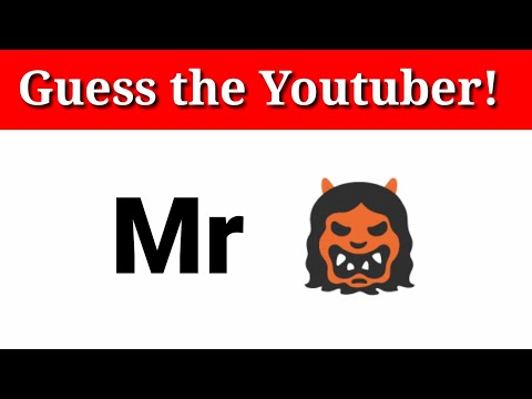 Can you guess the youtuber by emoji? Emoji Quiz!