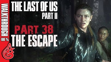 The LAST OF US 2 Gameplay Walkthrough Part 38 - The Escape (Survival Custom) No Commentary