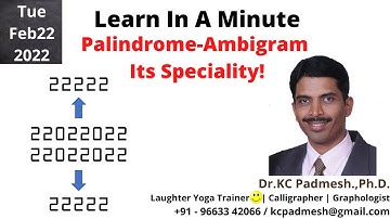 Palindrome-Ambigram | It