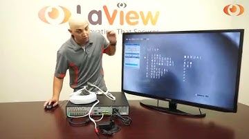 LaView USA Premium HDS Camera On Screen Display Setup
