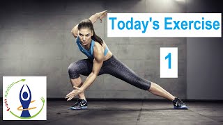 Flat and toned belly exercise-Todays exercise