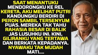 Download Lagu Anakku SENYUM Saat Suaminya Dorong Aku Ke Rel KERETA Demi Warisan, Tapi Saat Aku Muncul Di Kantor... MP3