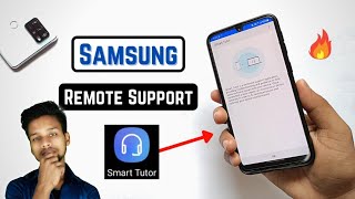 remote support/smart tutor app in samsung  one ui 3.1 #2022 #technocover screenshot 4