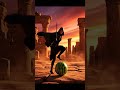 Scary Ninja Girl vs Watermelon Cut 🏜️🍉 #EpicSlice #HorrorBeauty #Shorts