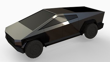 「DESIGN 182」 How to design CYBERTRUCK TESLA by Solidworks