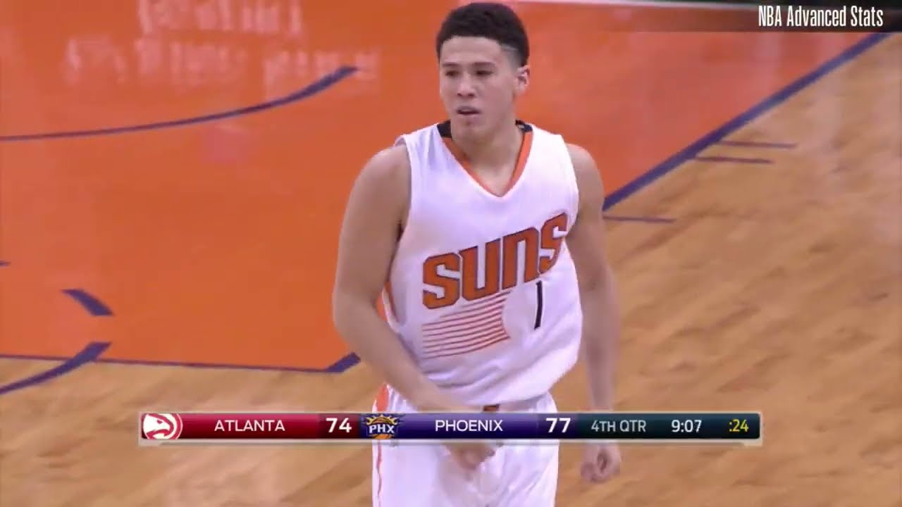 Career Game #39: Devin Booker Scoring Highlights vs ATL (01/23/2016)