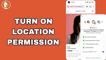 How To Turn On Location Permission On DuckDuckGo Private Browser App