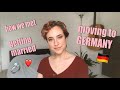 How I met my German husband and moved to Germany!