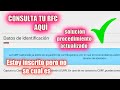 Como consultar mi RFC con CURP si ya estoy registrado y no me lo se! Portal del SAT 2022