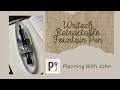 Writech retractable fountain pen