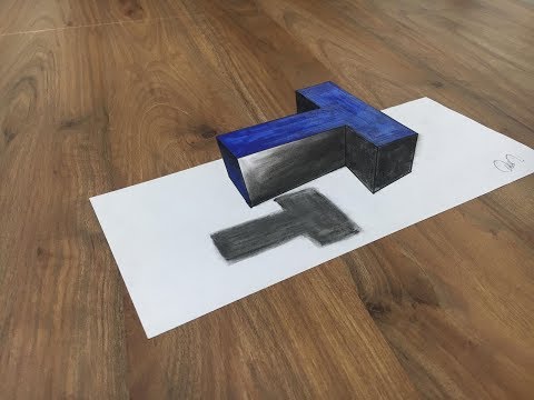 ÜÇ  BOYUTLU T ÇİZİMİ (3D T DRAWİNG)